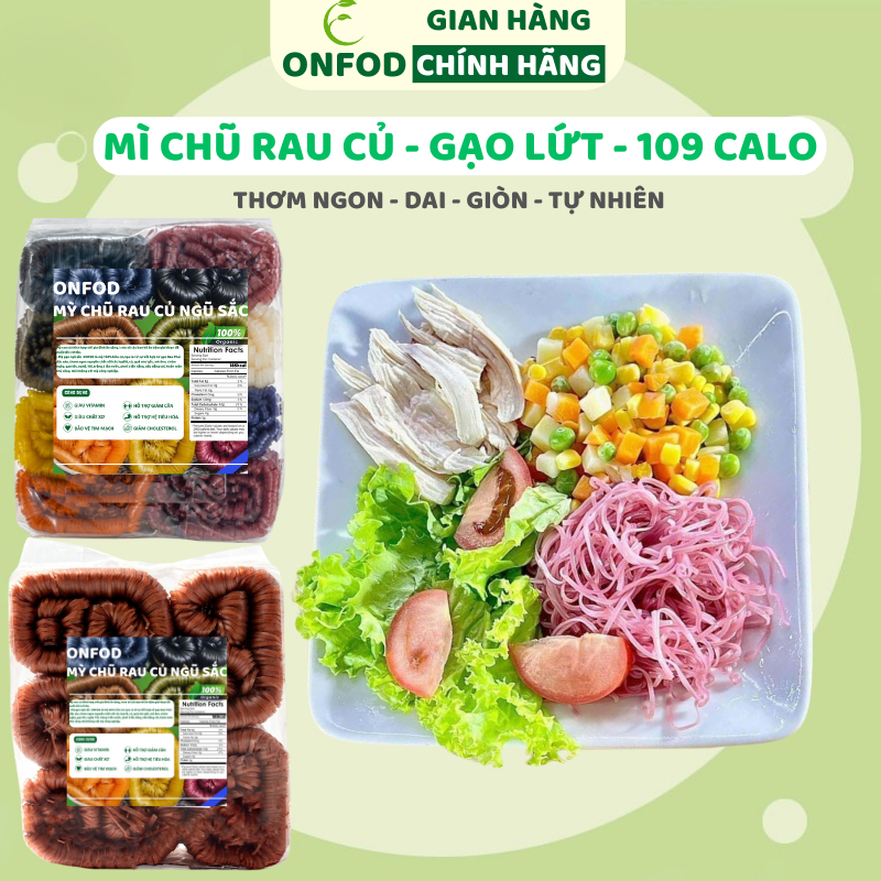 Mì chũ rau củ gạo lứt ONFOD 1kg