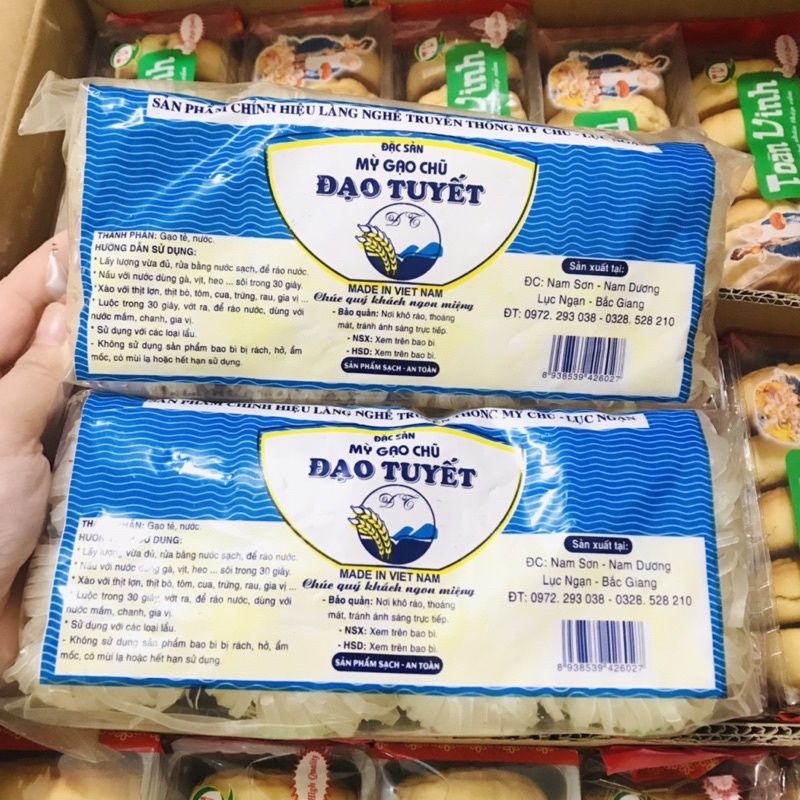 Mỳ Chũ Bắc Giang loại ngon 700g