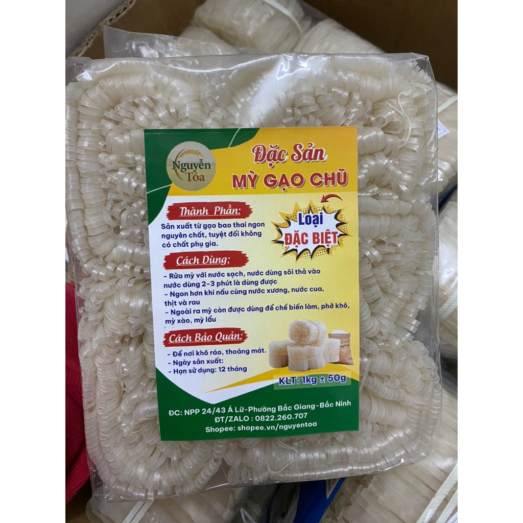 MỲ GẠO CHŨ LOẠI ĐẶC BIỆT VINH TÁM