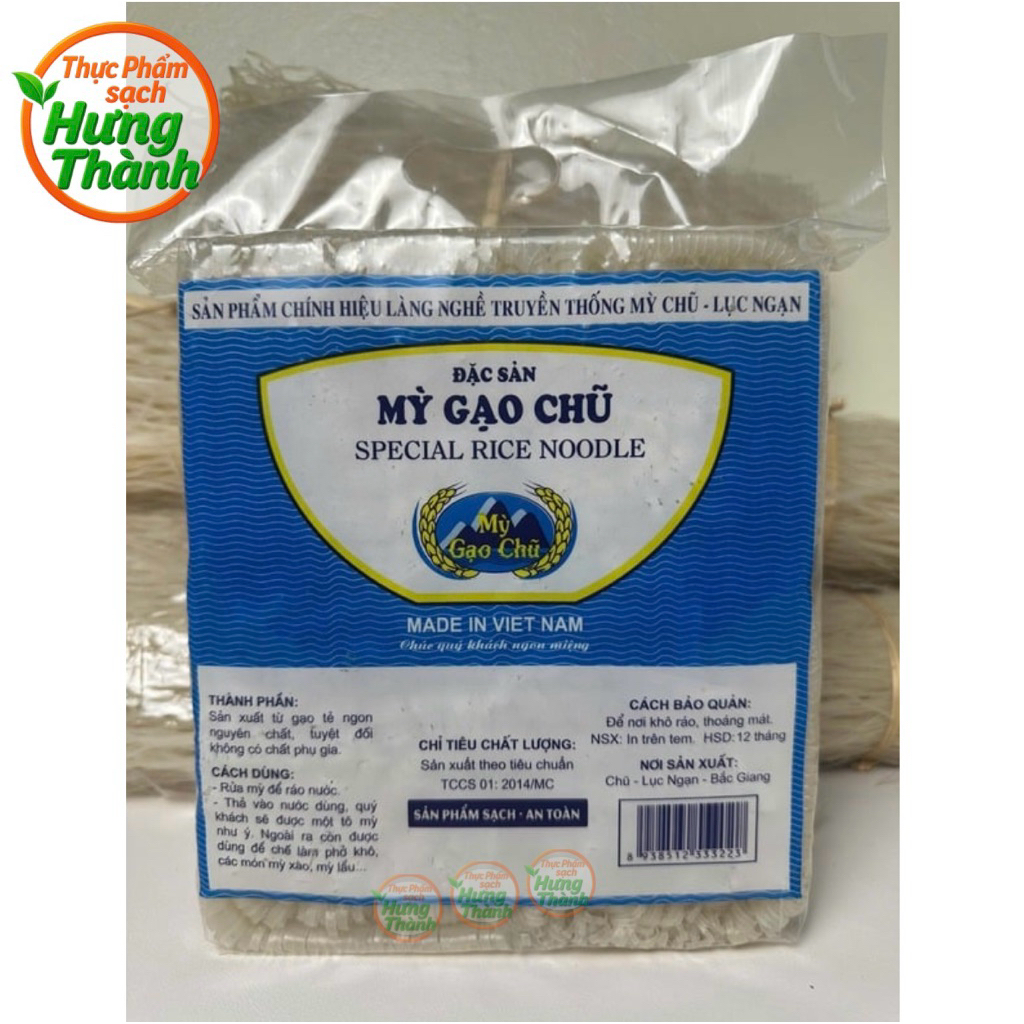 1KG Mỳ gạo chũ đặc sản Lục Ngạn