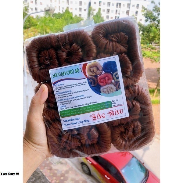 Mỳ chũ gạo lứt nguyên chất 1kg