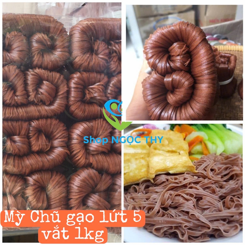 Đặc sản mỳ Chũ gạo lứt NT Food 600g-1kg