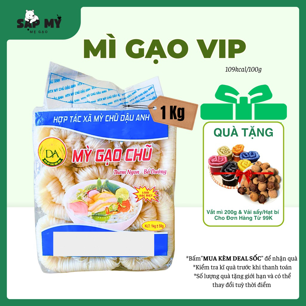 Mì Chũ VIP Dậu Anh xuất khẩu 1kg