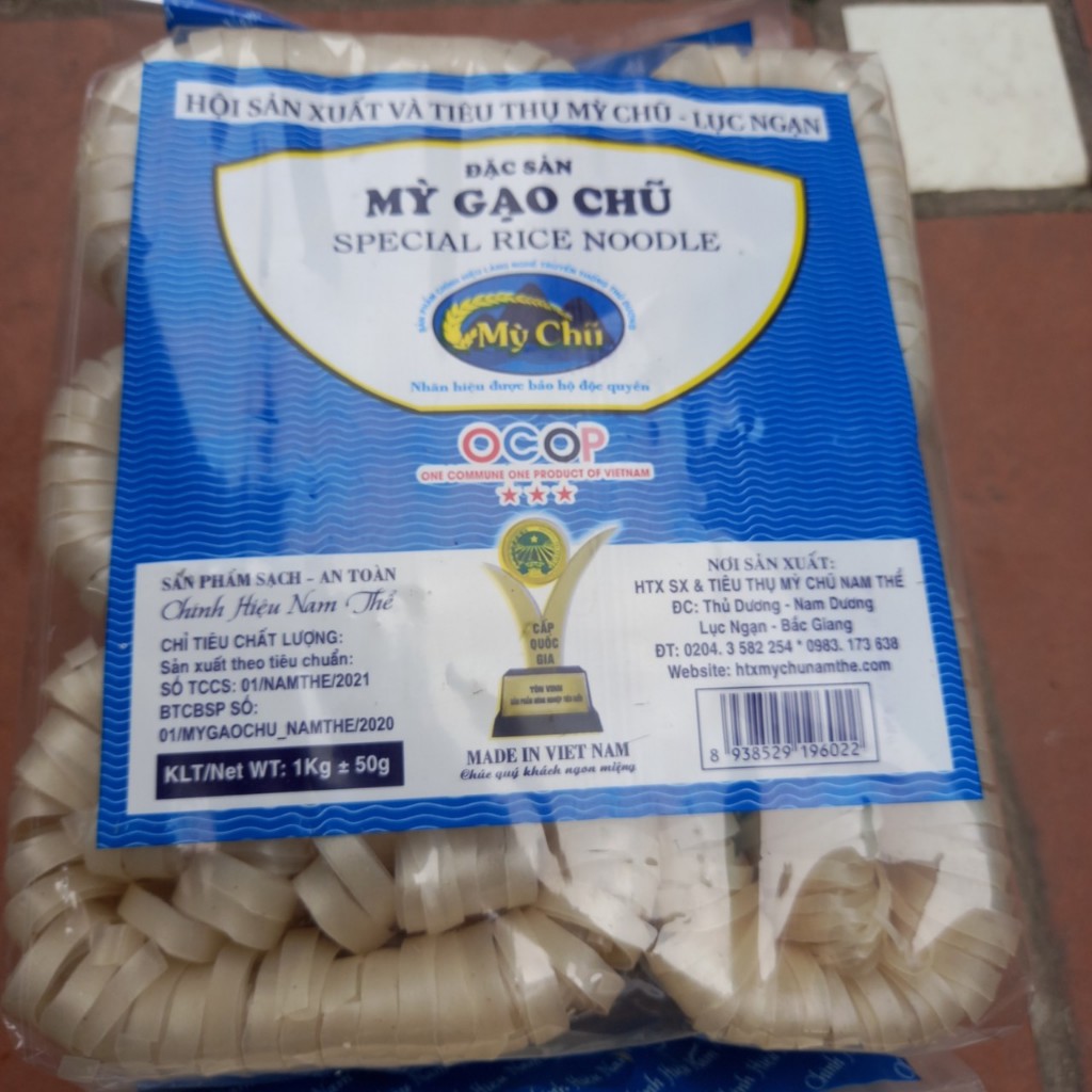 Mỳ gạo chũ sợi nhỡ 1kg